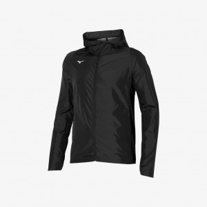 Black Mizuno ALPHA JACKET | CA_MZN51957