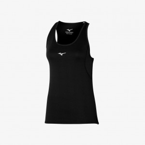 Black Mizuno DRYAEROFLOW TANK | CA_MZN92966