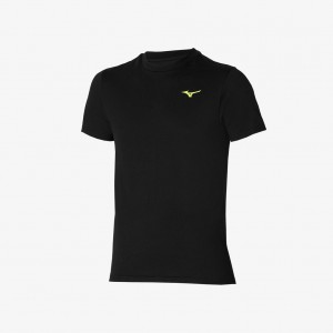 Black Mizuno MIZUNO TEE | CA_MZN92185