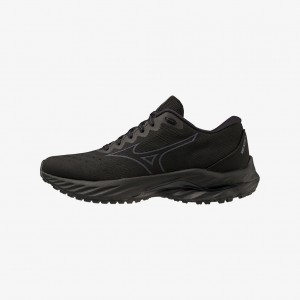 Black Mizuno WAVE INSPIRE 19 SSW D WIDE | CA_MZN66042