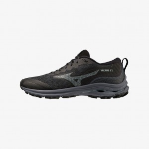 Black Mizuno WAVE RIDER GTX | CA_MZN12858