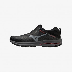 Black Mizuno WAVE RIDER GTX | CA_MZN96770