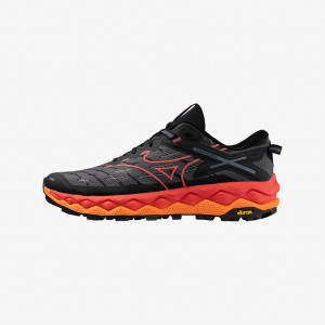 Black Orange Mizuno WAVE MUJIN 10 | CA_MZN12775