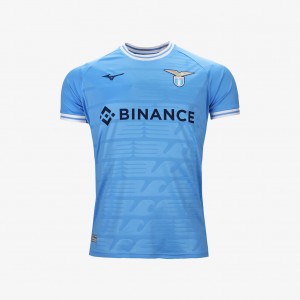 Blue Mizuno SS LAZIO 2022/23 HOME JERSEY | CA_MZN62381