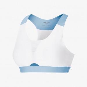 Blue White Mizuno HIGH SUPPORT BRA | CA_MZN33698