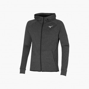 Dark Grey Mizuno RB SWEAT HOODY | CA_MZN45362