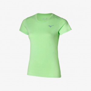 Green Mizuno MIZUNO TEE | CA_MZN14045