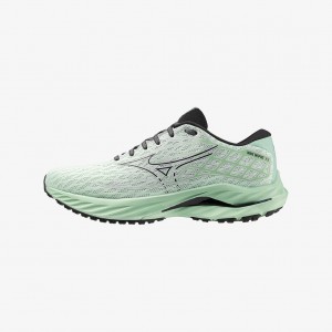 Green Mizuno WAVE INSPIRE 20 | CA_MZN58186