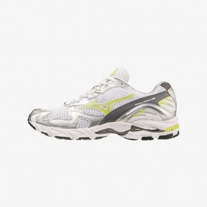 Light Green Silver Mizuno WAVE RIDER 10 | CA_MZN48998