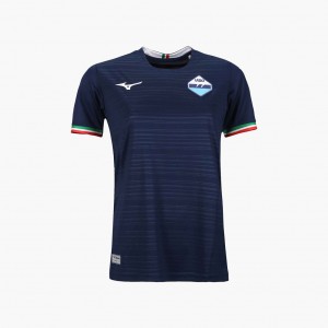 Navy Mizuno SS LAZIO 2023/24 AWAY JERSEY | CA_MZN49481