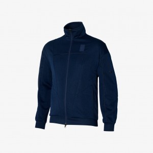 Navy Mizuno TRACK JACKET SR4 | CA_MZN11563