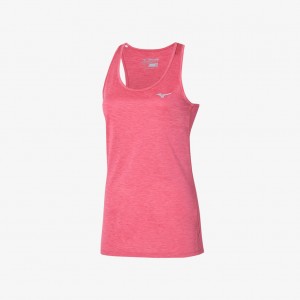 Red Mizuno IMPULSE CORE TANK | CA_MZN82487