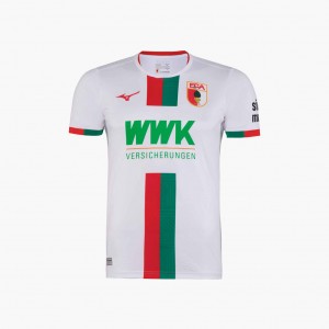 White Mizuno FC AUGSBURG 2023/24 HOME JERSEY | CA_MZN20477