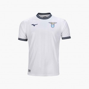 White Mizuno SS LAZIO 2023/24 THIRD JERSEY | CA_MZN78426