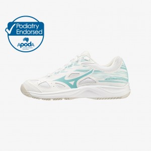 White Mizuno STEALTH STAR JR NB | CA_MZN28303