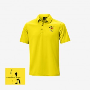 Yellow Mizuno CHALLENGE POLO | CA_MZN69764