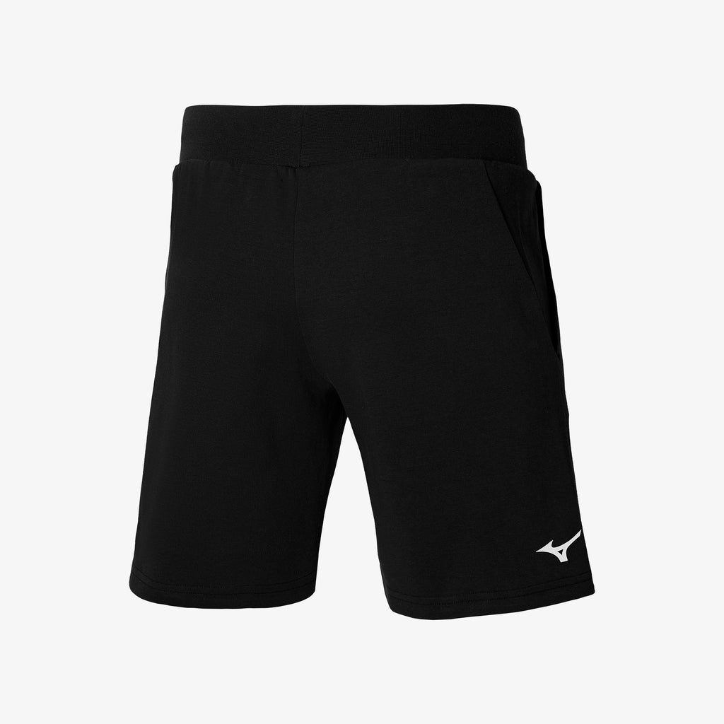 Black Mizuno ATHLETIC RB HALF PANT | CA_MZN35130