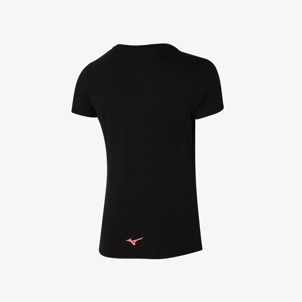 Black Mizuno ATHLETIC RB TEE | CA_MZN48820