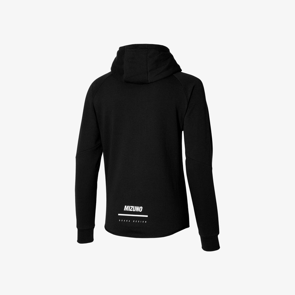 Black Mizuno ATHLETIC SWEAT JACKET | CA_MZN72586