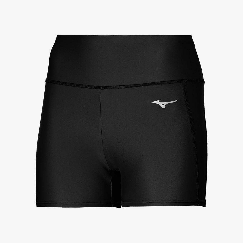 Black Mizuno CORE SHORT TIGHT | CA_MZN40041