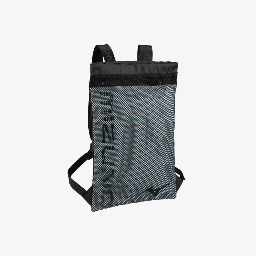 Black Mizuno DRAWSTRING BAG | CA_MZN82086