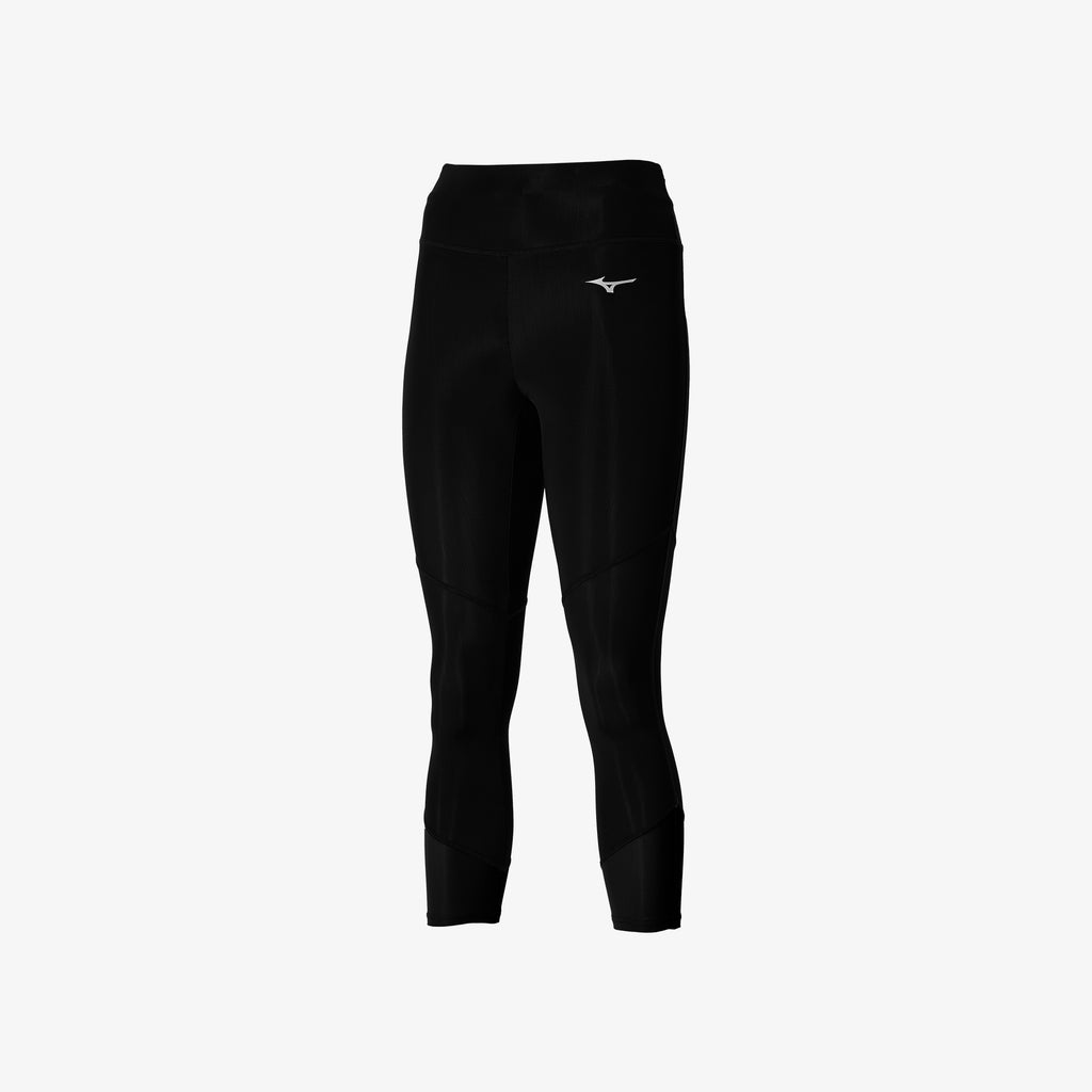 Black Mizuno IMPULSE 3/4 TIGHT | CA_MZN43645