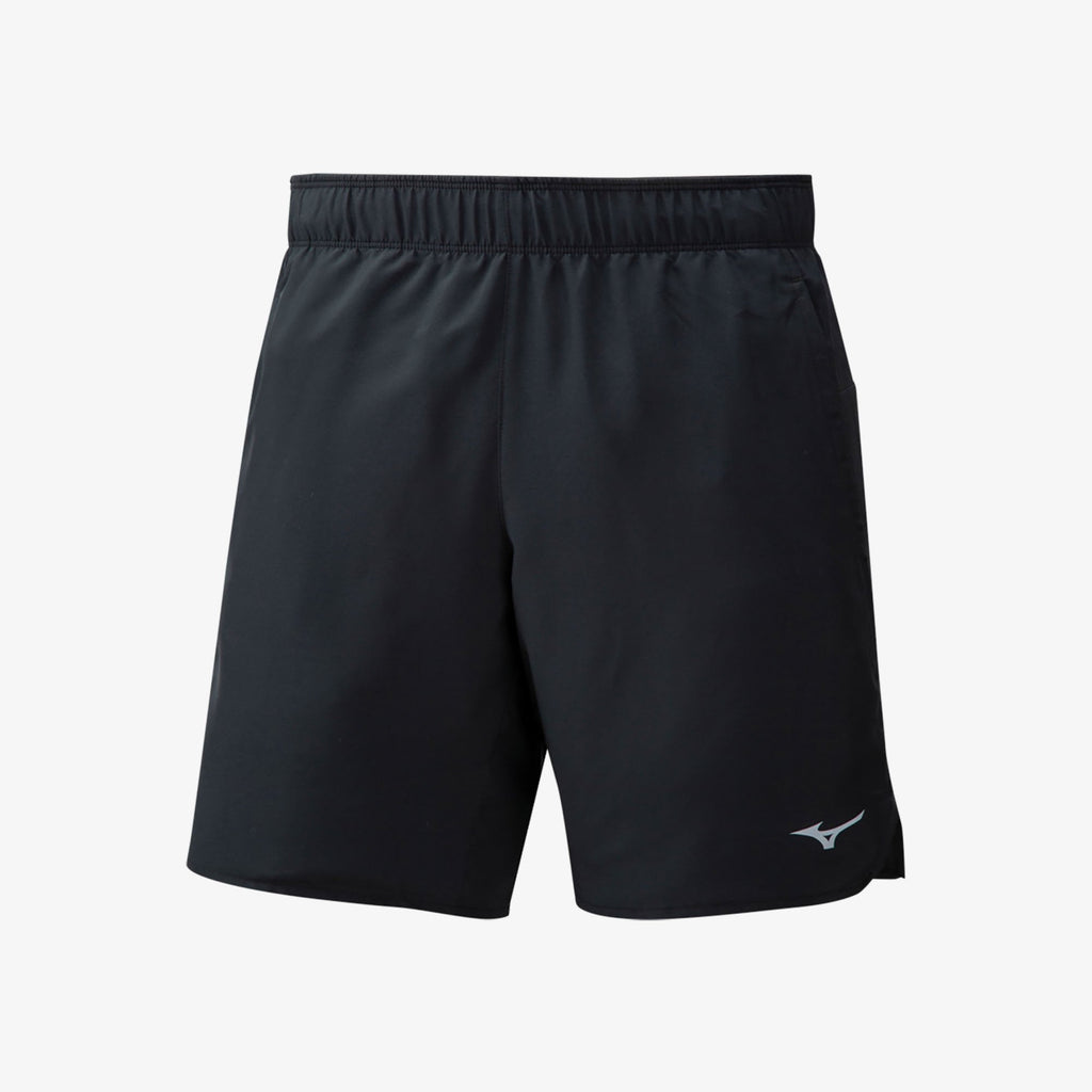 Black Mizuno IMPULSE 7.5 2IN1 SHORT | CA_MZN71133