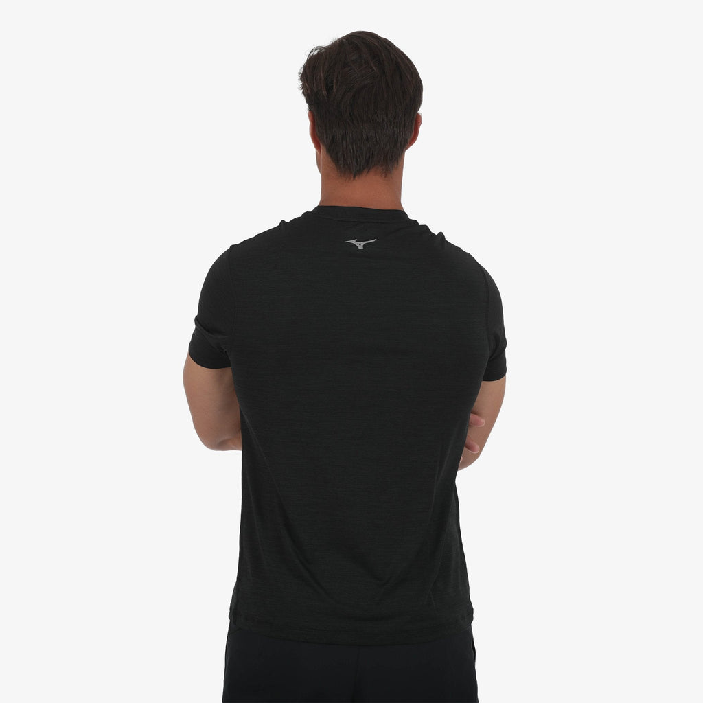 Black Mizuno IMPULSE CORE TEE | CA_MZN68166