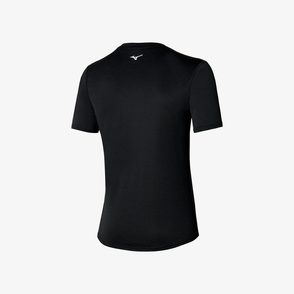 Black Mizuno IMPULSE CORE TEE | CA_MZN77641