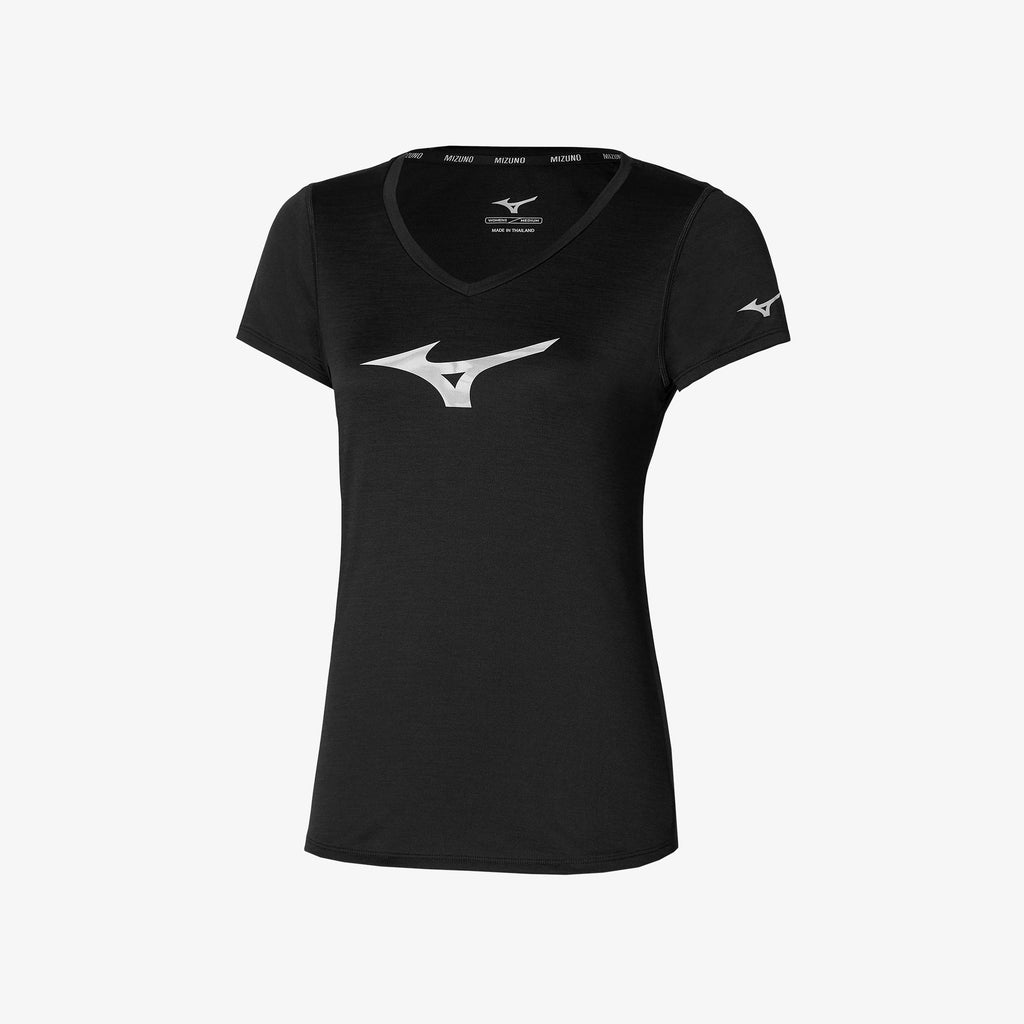 Black Mizuno IMPULSE RB TEE | CA_MZN14819