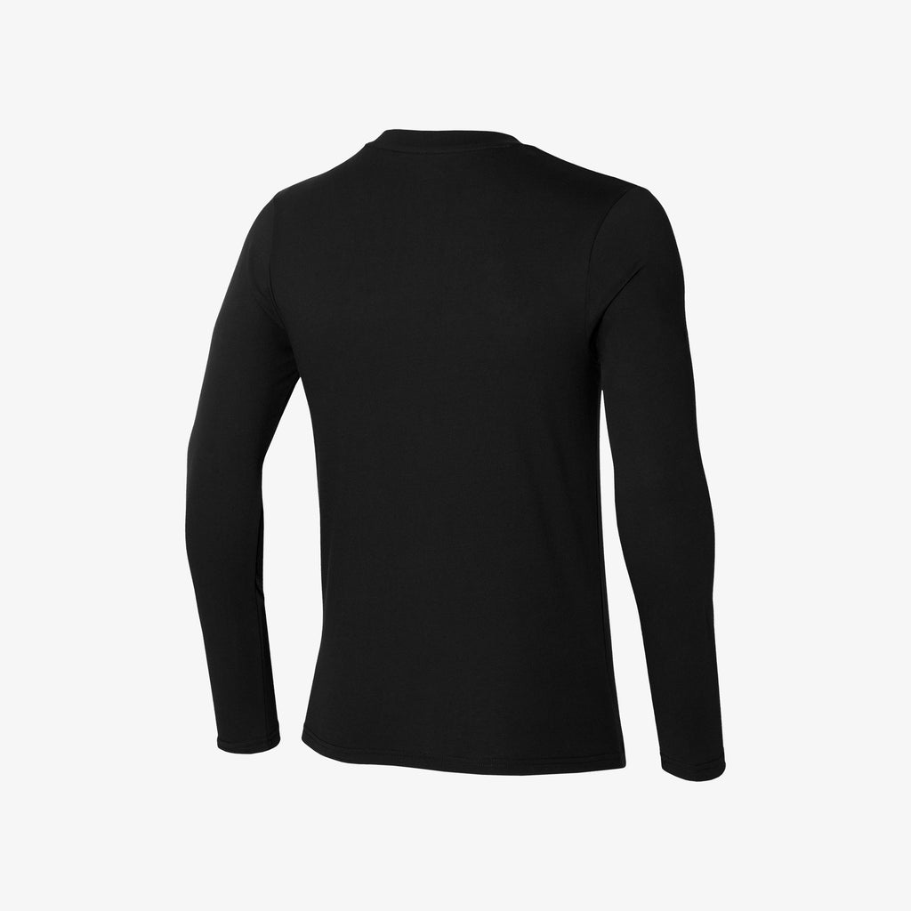 Black Mizuno LONG SLEEVE SHIRT SR4 | CA_MZN89727