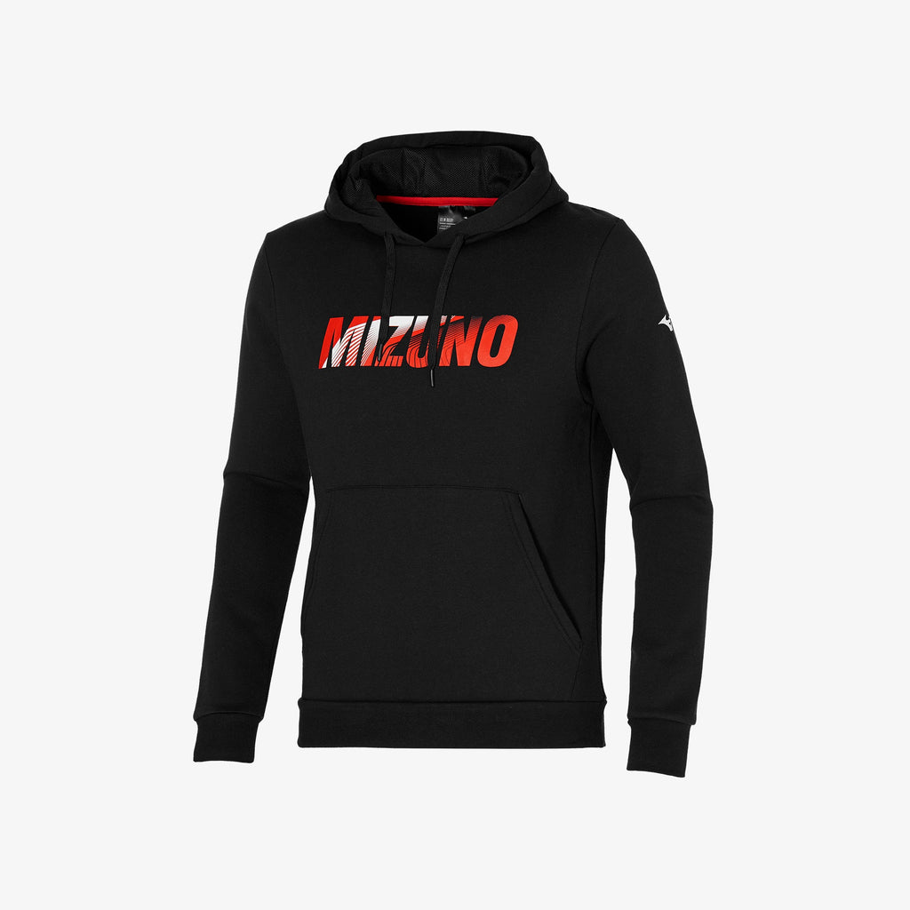 Black Mizuno MIZUNO HOODY | CA_MZN41172