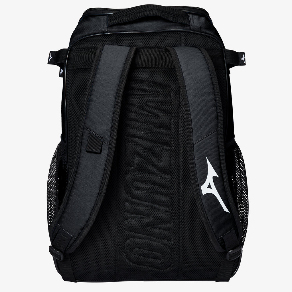 Black Mizuno ORGANISER BACKPACK 23 | CA_MZN74754