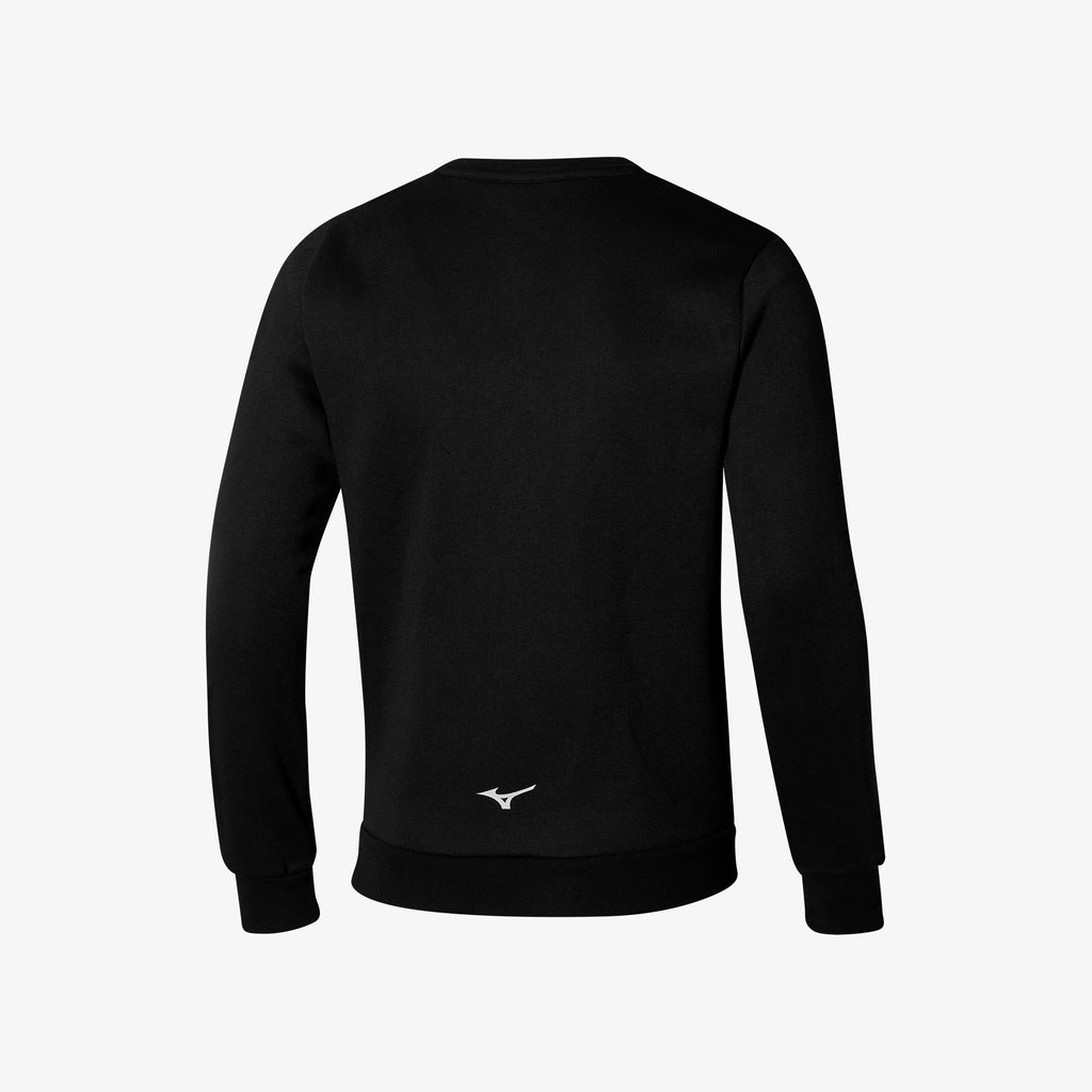 Black Mizuno RELEASE CREW SWEAT | CA_MZN21436