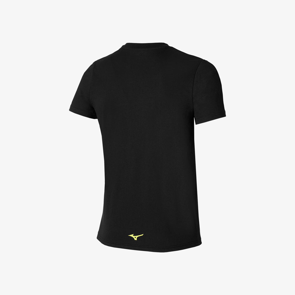 Black Mizuno RELEASE GRAPHIC TEE | CA_MZN95136