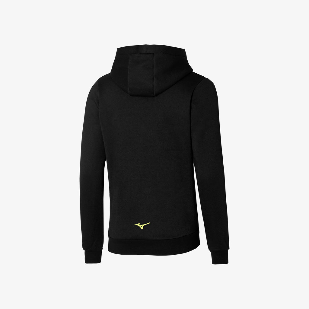 Black Mizuno RELEASE HOODY | CA_MZN19868