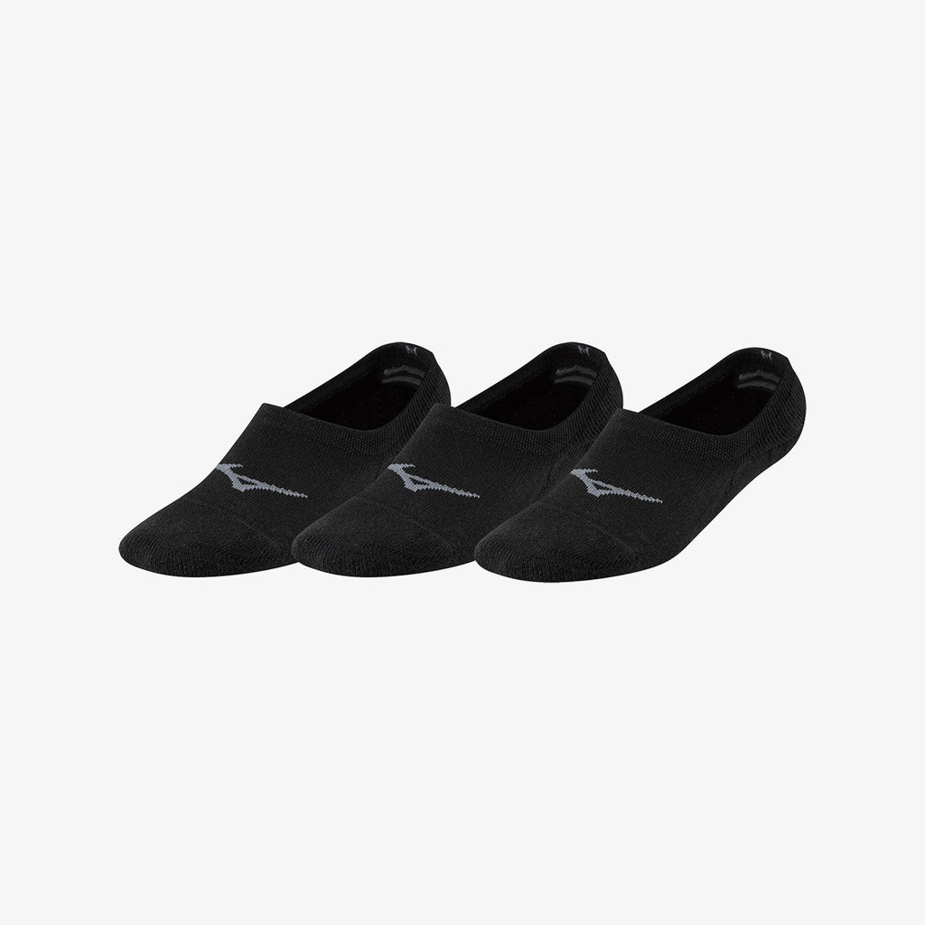 Black Mizuno SUPER SHORT SOCK (3 PACK) | CA_MZN45752