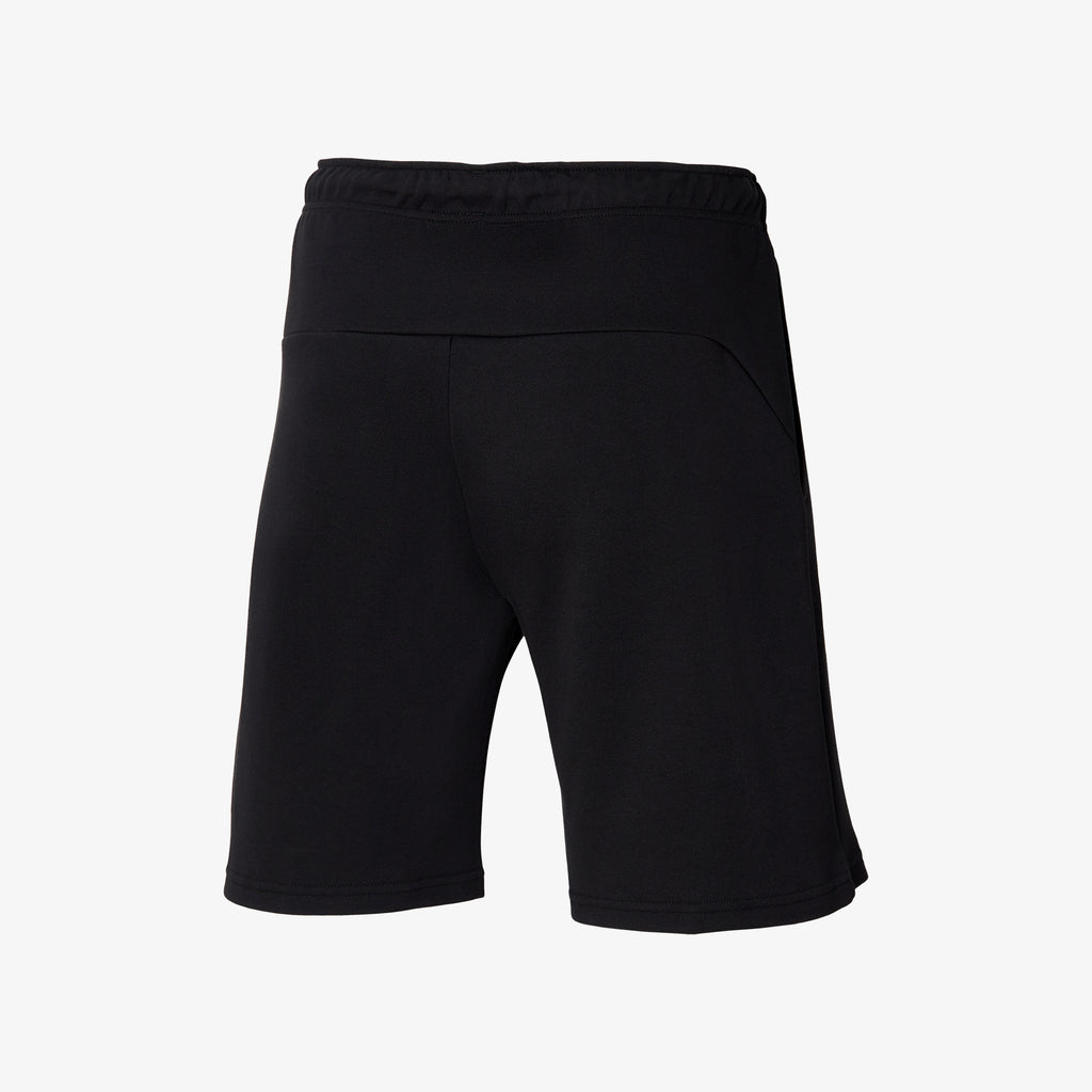 Black Mizuno SWEAT SHORT SR4 | CA_MZN19465