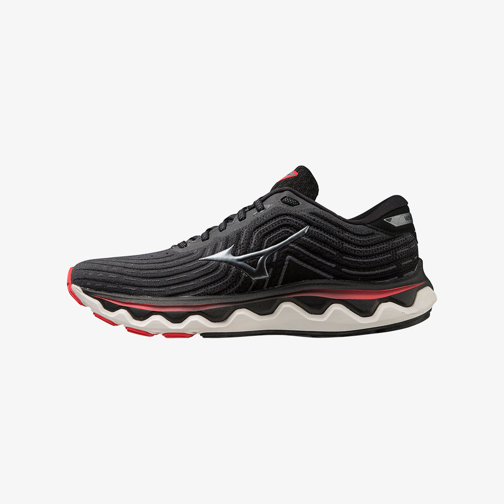 Black Mizuno WAVE HORIZON 6 2E WIDE | CA_MZN28668