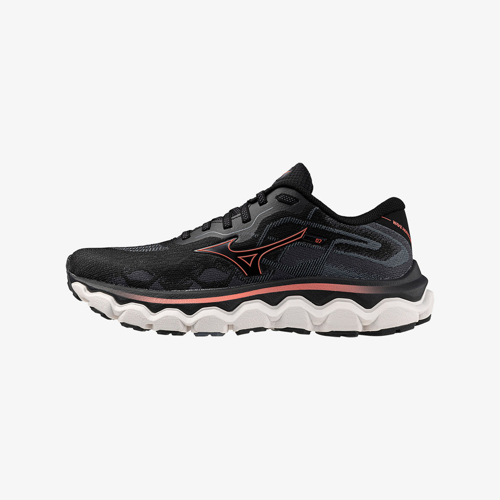 Black Mizuno WAVE HORIZON 7 WIDE | CA_MZN32977