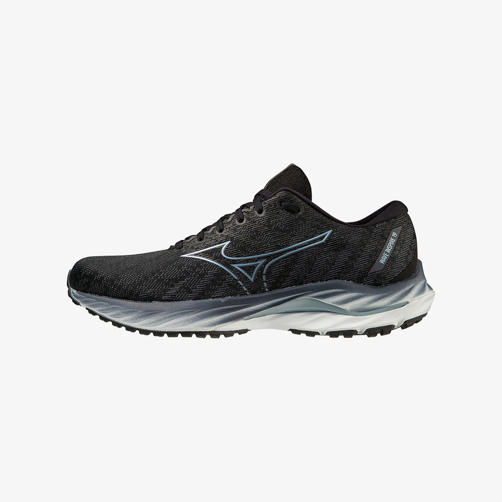 Black Mizuno WAVE INSPIRE 19 | CA_MZN25340