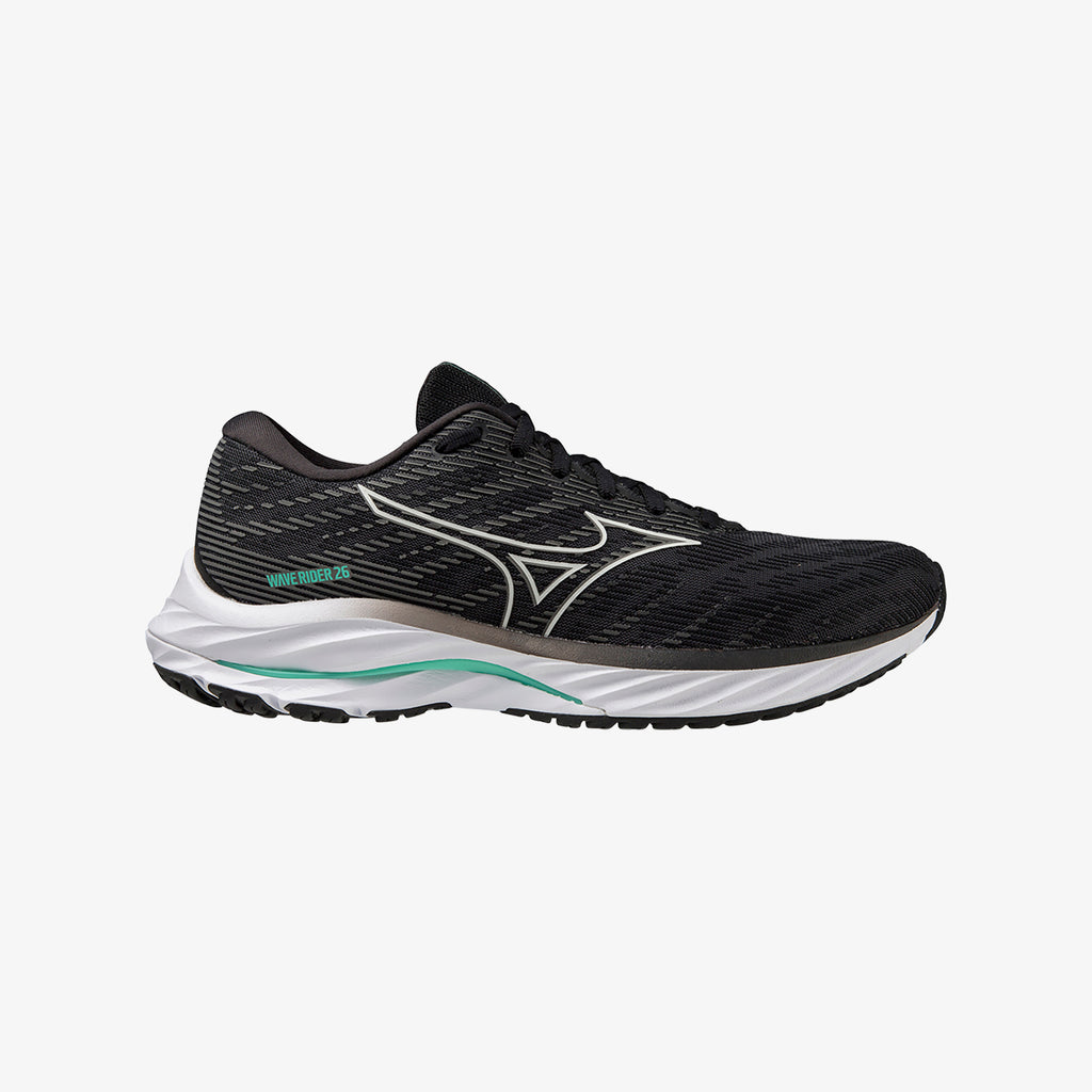 Black Mizuno WAVE RIDER 26 | CA_MZN32665