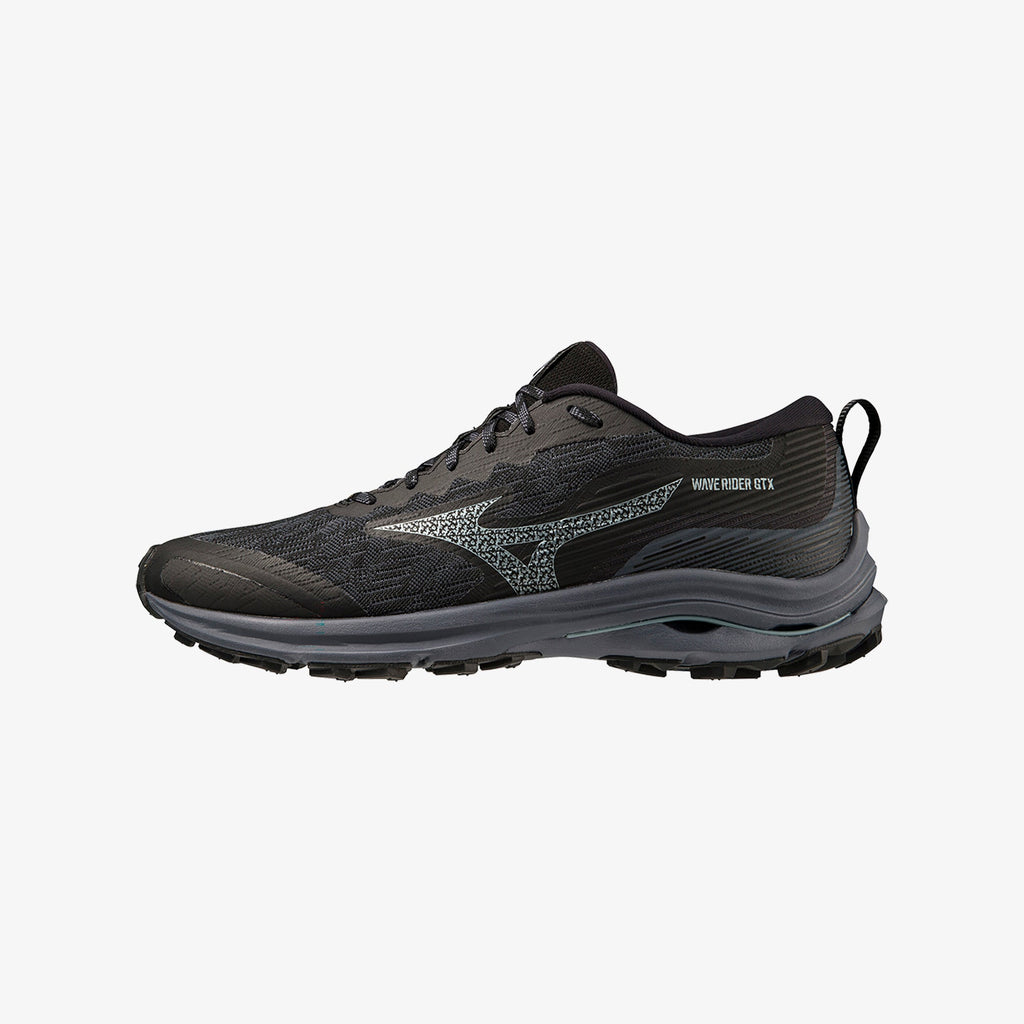 Black Mizuno WAVE RIDER GTX 2E WIDE | CA_MZN96982