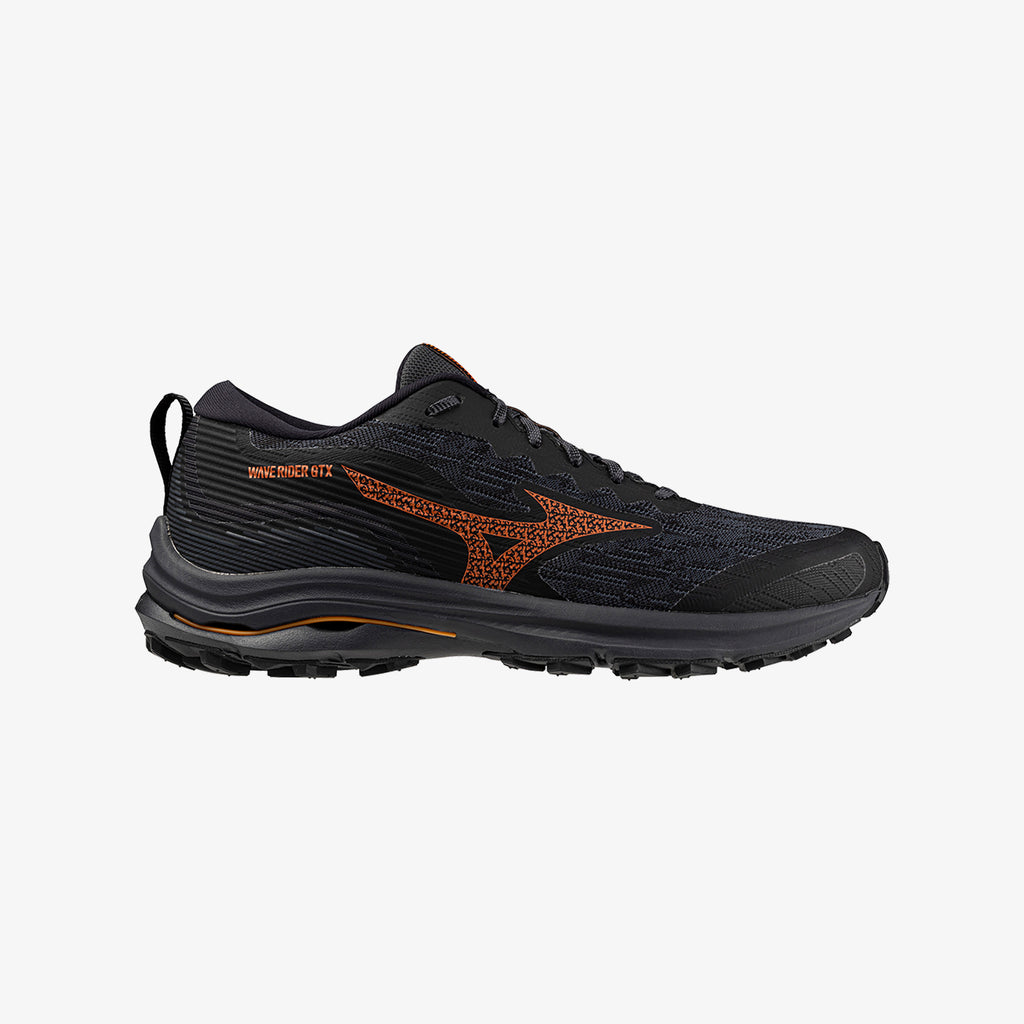 Black Mizuno WAVE RIDER GTX 2E WIDE | CA_MZN96982