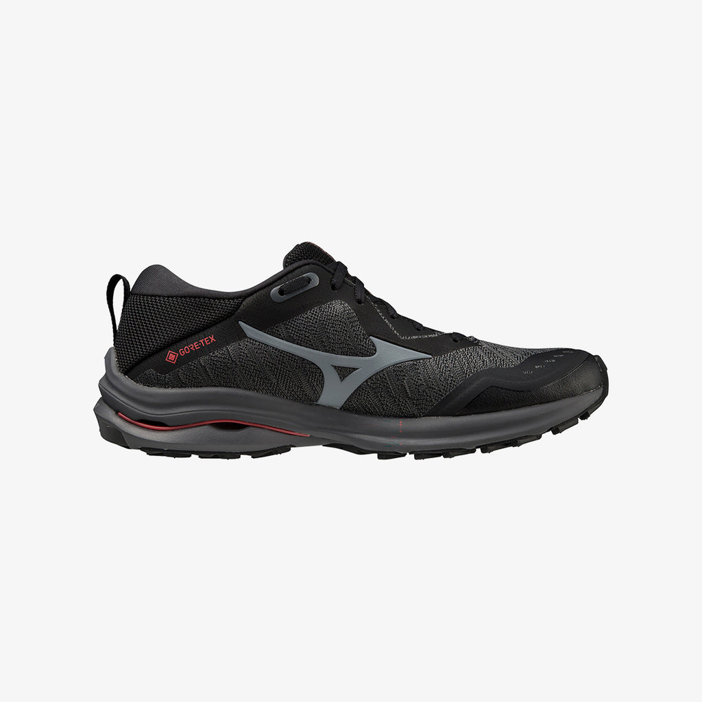 Black Mizuno WAVE RIDER GTX 2E WIDE | CA_MZN56346