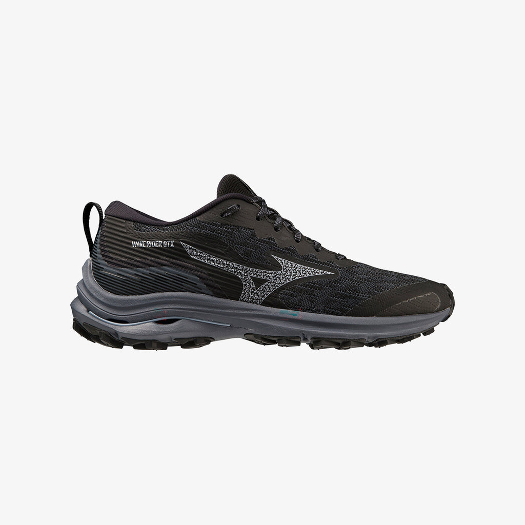 Black Mizuno WAVE RIDER GTX D WIDE | CA_MZN33235