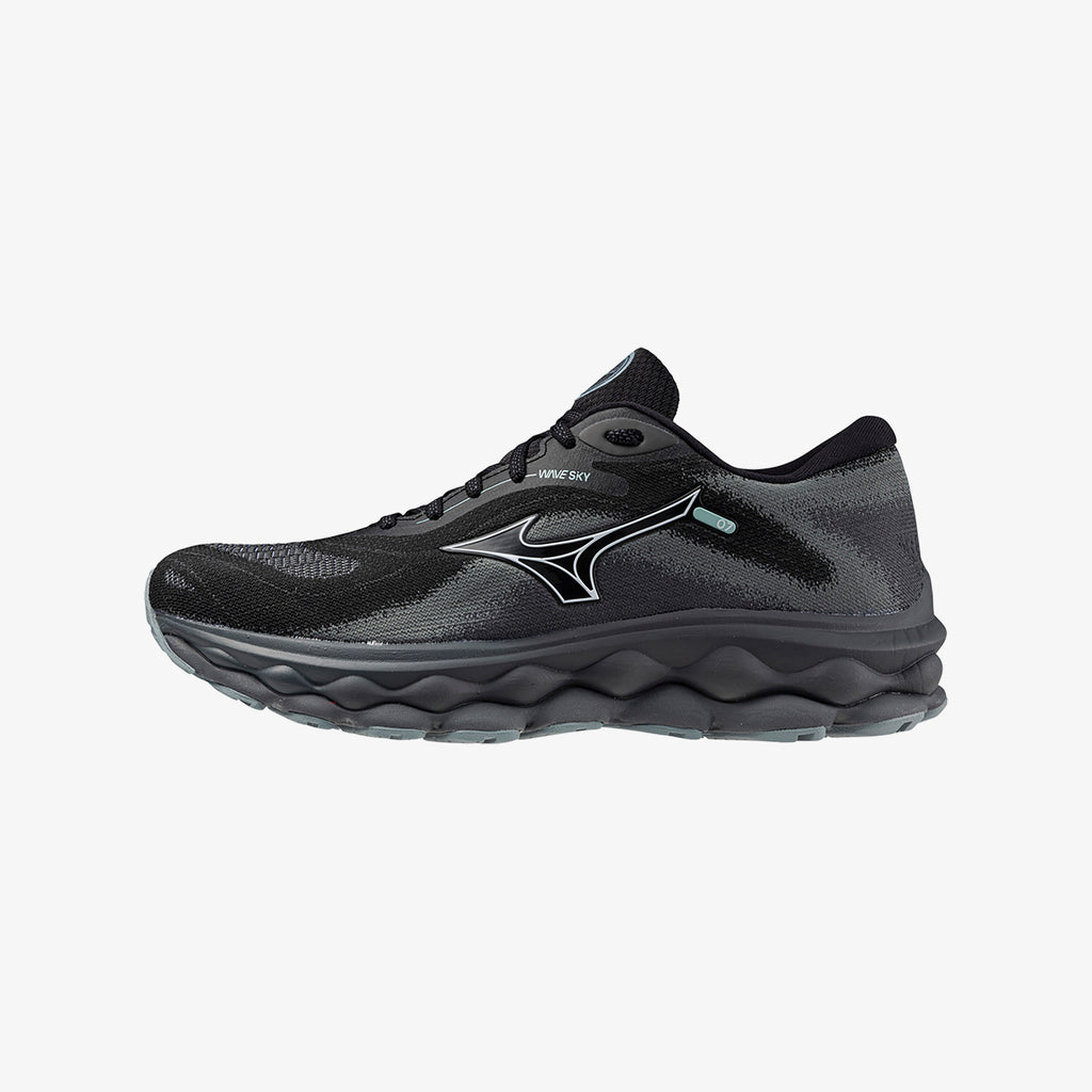 Black Mizuno WAVE SKY 7 (D WIDE) | CA_MZN53577