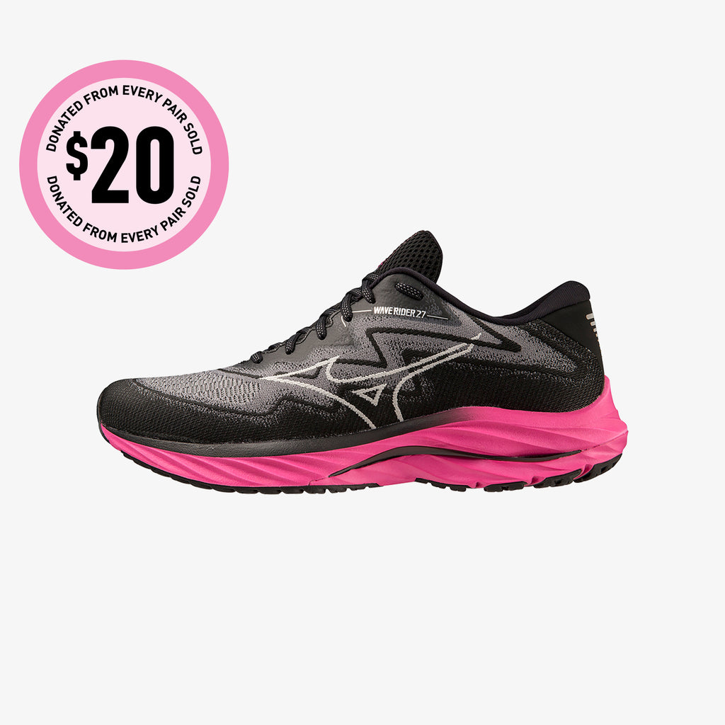 Black Pink Mizuno WAVE RIDER PROJECT ZERO | CA_MZN69964