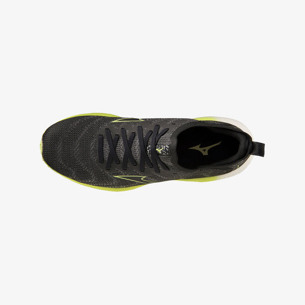 Black Yellow Mizuno WAVE NEO WIND | CA_MZN90982