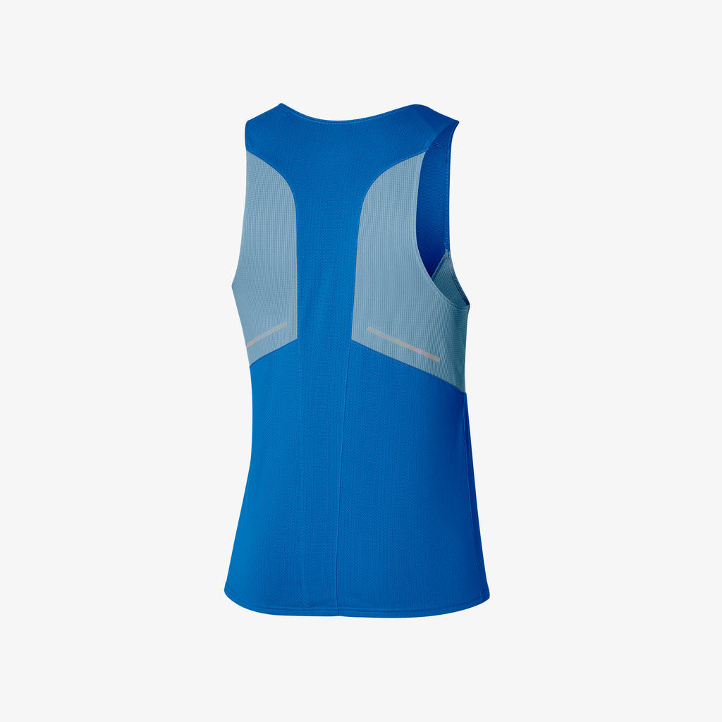 Blue Mizuno DRYAEROFLOW TANK | CA_MZN76041